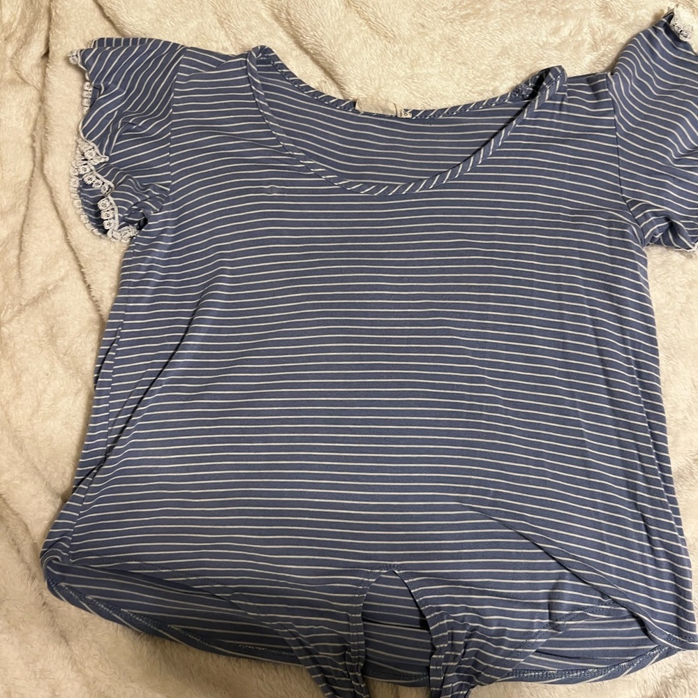 blue & white stripes